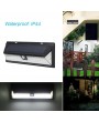 Solar Powered 90 LED Motion Sensor Wall Light Waterproof Security Lamp