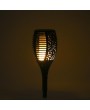 Solar Power Torch Flame Light Outdoor Landscape Lamp
