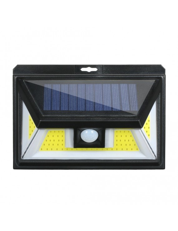 76 LEDs COB Solar Power Lights PIR Motion Sensor Wall Lamp