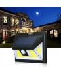76 LEDs COB Solar Power Lights PIR Motion Sensor Wall Lamp