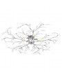 Ceiling lamp with acrylic sheets for 5 x E14 lamps white