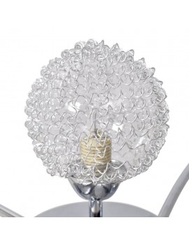 G9 ceiling lamp with wire screens 5 x