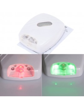 LED Human Motion Activated PIR Light Sensor Toilet Lamp Battery Operated  Night Light Bathroom Use