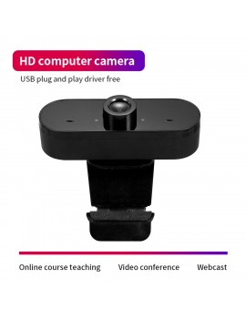 Full HD 1080P Webcam USB Mini Computer Camera Built-in Microphone, Flexible Rotatable , for Laptops, Desktop and Gaming