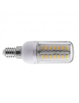 E14 6W 5630 SMD 56 LEDs Energy Saving Corn Light  Lamp Bulb 360 Degree Warm White 200-230V