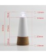 Cork Shaped Rechargeable USB LED Night Light Super Bright Empty Wine Bottle Lamp for Party Patio Xmas