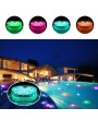 LED Lights with Remote Waterproof Underwater Led Lights Pad Battery Operated for Aquarium Hot Tub Pond Pool Base Vase Garden Wedding Party