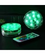 LED Lights with Remote Waterproof Underwater Led Lights Pad Battery Operated for Aquarium Hot Tub Pond Pool Base Vase Garden Wedding Party