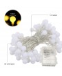 Tomshine String Light 0.6W 10M/32.8Ft 80LEDs Battery Powered IP44 Water Resistance with Remote Control for Party Living Room Bedroom Patio Garden