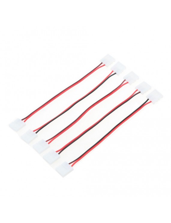 5pcs 2PIN Connector Wire 14cm for 5730 5630 5050 Single Color LED Strip Light