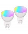 GU10/E27/GU5.3 WiFi Intelligent Light Bulb RGBW 6W LEDs Dimmable Lamp Cup Compatible with-Alexa&Google-Home Remote