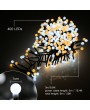 Tomshine 400 Globe LEDs 26ft String Light Firecracker Low Voltage with 8 Modes Decorative Festival Waterproof for Outdoor Indoor Wedding Xmas Garden Backyard