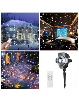 Tomshine IP44 Water-resistance LED Snowflake Projector Timing Light