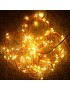 10m 100-LED String Light Lamp Decoration Lighting Copper for Christmas Party Wedding 12V Warm White
