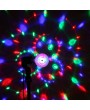 RGB Dual-head Rotary LED Stage Light Small Magic Ball Lamp Lighting for Glow Party Dance Floor Disc E27