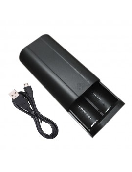 DC5V 10W 2 Slots 18650 Rechargeable Battery Charger