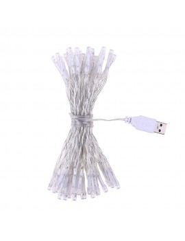 Fairy Lamp USB 50LEDs Ball String Light Decorative Lights for Christmas Wedding Home