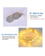 2M/6.6ft with 20 LEDs Fairy Lights Copper Wire String Light Led Moon Lights for Christmas Wedding Party Decoration