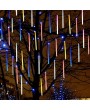 30CM LED Meteor Shower Lights Falling String Lights Waterproof Xmas Decoration Light Icicle Snow Raindrop Outdoor Lamp for Wedding Party Christmas