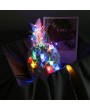 Portable USB Charge INS Stars Of Heaven Decoration Flashing 5 Meters 50 Bulbs 8 Light Functions Copper Wire String Light With Remote Control
