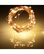DC4.5V 0.3W 3 Meters 30 LED Fairy Copper String Light Battery Powered Operated Warm White Flexible Bendable Twistable Portable for Home Party DIY Decoration Festival Restaurant Bar Pub Club