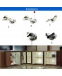 Universal Cabinet Hinge LED Sensor Light For Kitchen Living Room Bedroom Cupboard Closet Wardrobe Lamp 1Pcs Warm White